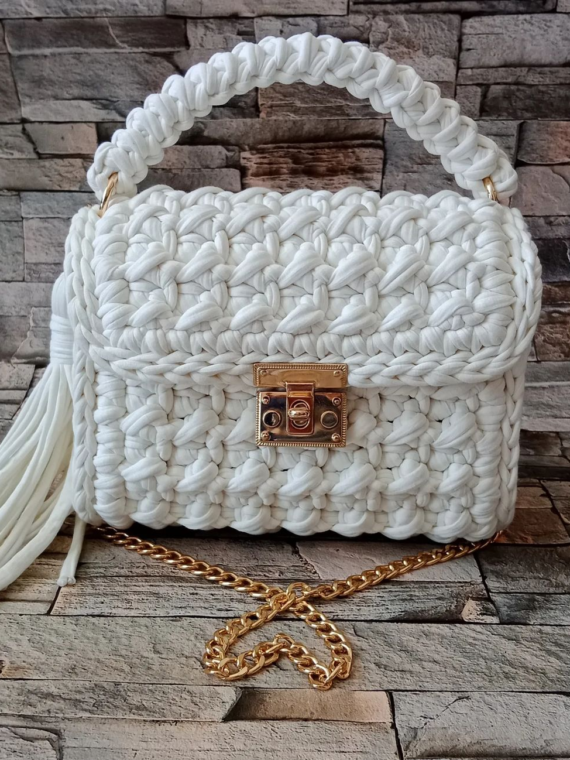Women's Handmade Macrame Sling/Cross Body Handbag in multi coloured tassels | Colourful bag | Sling bags for girls | Tassel handbag